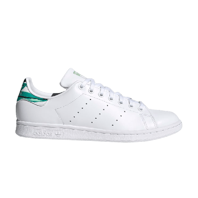 Pre-owned Adidas Originals Stan Smith 'tropical Print' In White | ModeSens