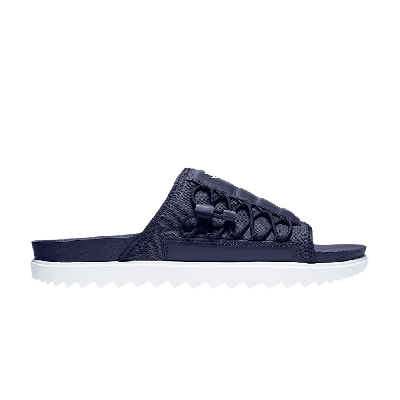 Pre-owned Nike Asuna Slide 'midnight Navy' In Blue