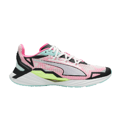 Pre-owned Puma Wmns Ultraride 'aruba Blue Pink' In White