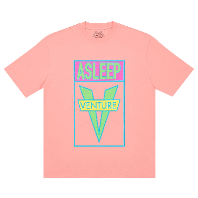 Pre-owned Palace Kids' Asleep To Venture T-shirt 'pink'