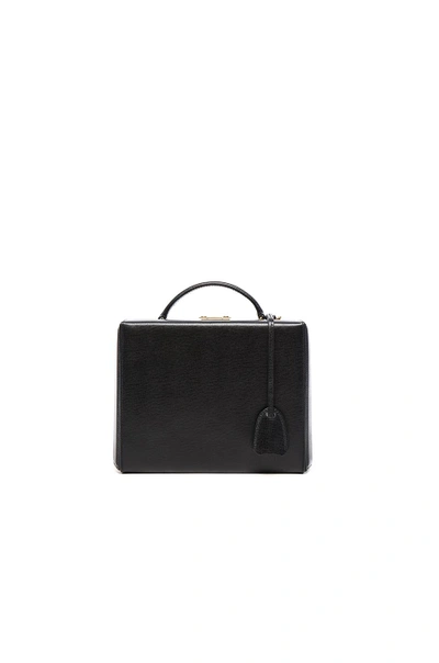 Shop Mark Cross Grace Large Box Bag In Black