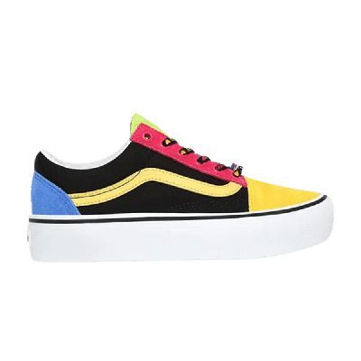 Pre-owned Vans Old Skool Platform ' Beads' In Multi-color