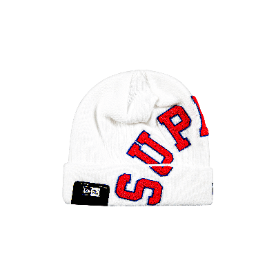 Pre-owned Supreme X New Era Big Arc Beanie 'white' | ModeSens