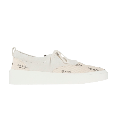Pre-owned Fear Of God 101 Lace Up 'bone Cream'