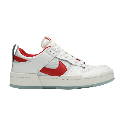 Pre-owned Nike Wmns Dunk Low Disrupt 'white Gym Red'
