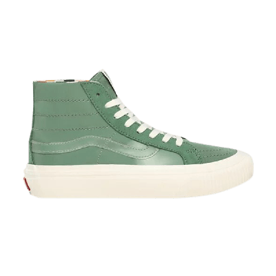 Pre-owned Vans Karina Rozunko X Sk8-hi Decon Sf 'patent Hedge Green'