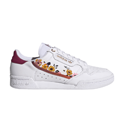 Pre-owned Adidas Originals Her Studio London X Wmns Continental 80 'floral Print' In White