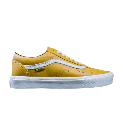 Pre-owned Vans Horween X Vault Old Skool Lite 'old Gold'