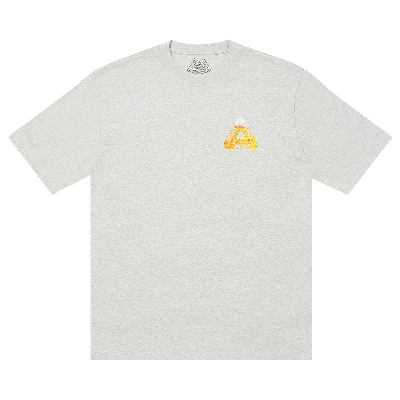 Pre-owned Palace Tri-lager T-shirt 'grey Marl'