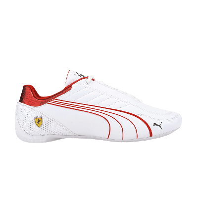 Pre-owned Puma Scuderia Ferrari X Future Kart Cat 'white Rosso Corsa'