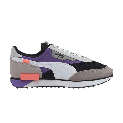 Pre-owned Puma Future Rider 'galaxy Pack - Black Ultra Violet'