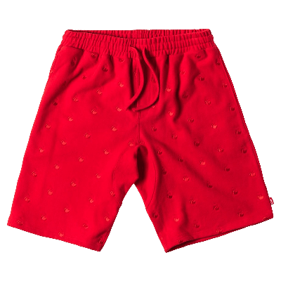 Pre-owned Kith X Coca-cola Cherries Bleecker Short 'red'