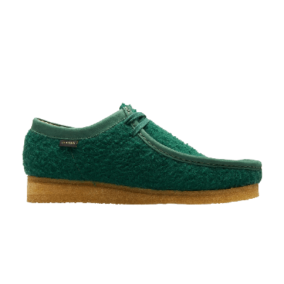 Pre-owned Clarks Aimé Leon Dore X Wallabee Casentino Wool 'green'