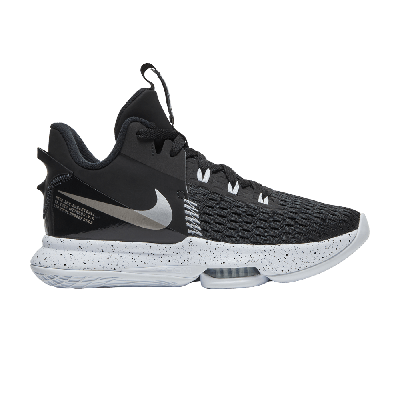 Pre-owned Nike Lebron Witness 5 'black Metallic Silver'