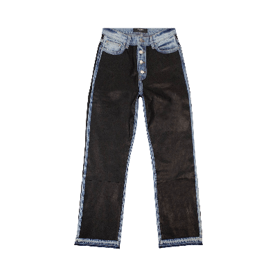 Pre-owned Amiri Cropped Flare Jeans 'black'