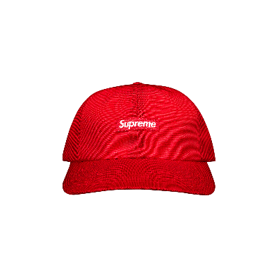 Pre-owned Supreme X Cordura Small Box 6-panel 'red'