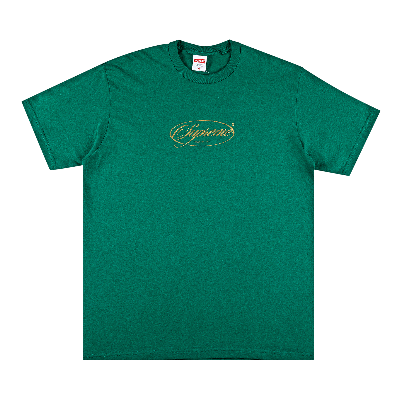 Pre-owned Supreme Classics Tee 'light Pine' In Green