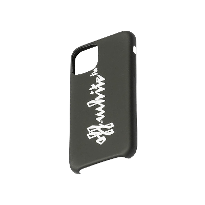Pre-owned Off-white Logo Iphone 11 Pro Cover 'black'