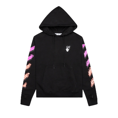 off white marker slim hoodie