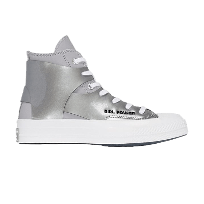 Pre-owned Converse Feng Chen Wang X Wmns Chuck 70 High 'sleet' In Grey