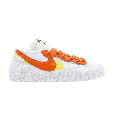 Pre-owned Nike Sacai X Blazer Low 'magma Orange'