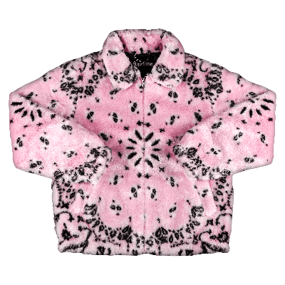 Pre-owned Supreme Bandana Faux Fur Bomber Jacket 'pink' | ModeSens