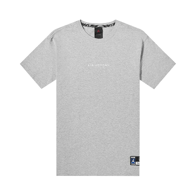 Pre-owned Air Jordan X Fragment Lifestyle Top 'dark Grey Heather/navy/sport Royal/white'