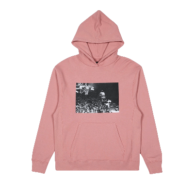 Pre-owned Air Jordan X Union La Flying High Hooded Sweatshirt 'rust Pink'
