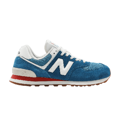Pre-owned New Balance 574 'rainbow Pack - Natural Indigo' In Blue