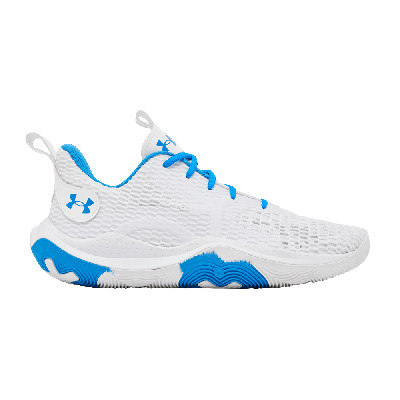 Pre-owned Under Armour Spawn 3 Clrshft 'white Blue'