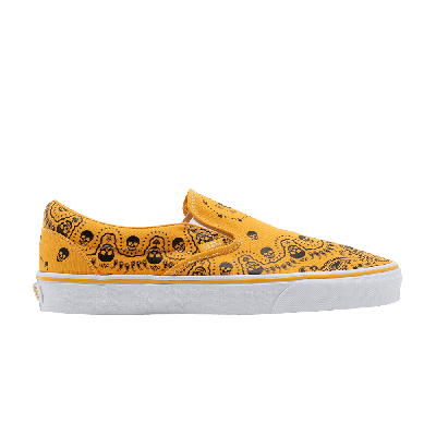 Pre-owned Vans Classic Slip-on 'bandana - Saffron' In Yellow