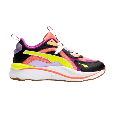 Pre-owned Puma Wmns Rs-curve 'sunset' In Pink