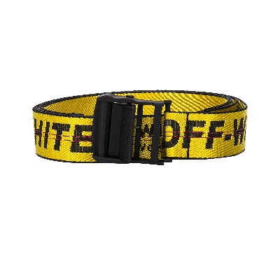Pre-owned Off-white Classic Industrial Belt 'yellow/black'