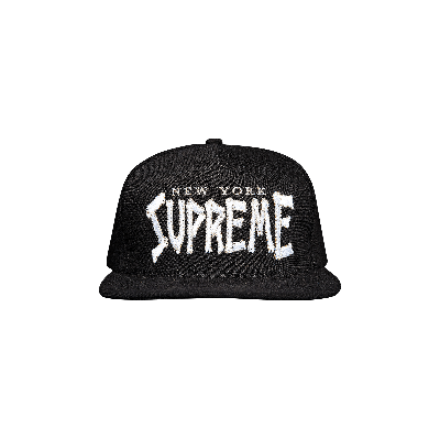 Pre-owned Supreme Bones Logo 5-panel 'black'