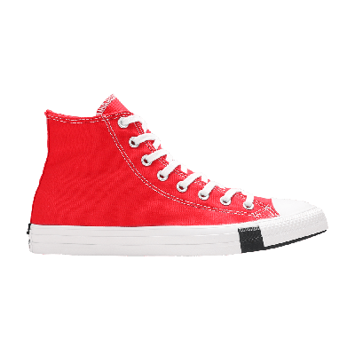 Pre-owned Converse Chuck Taylor All Star High 'logo Play - University Red'