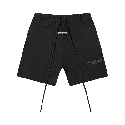 Pre-owned Essentials Fear Of God  Sweat Shorts 'black'