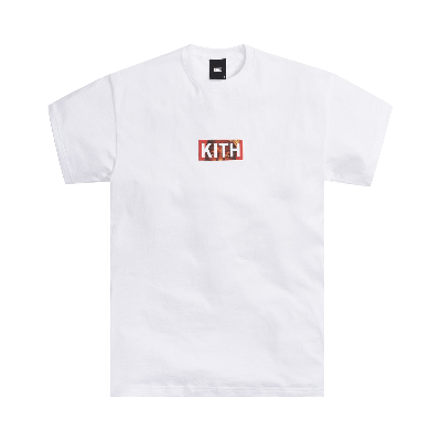 Pre-owned Kith For The Notorious B.i.g Hypnotize Classic Logo Tee 'white'