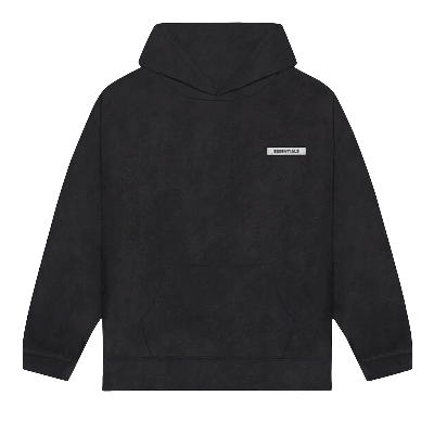 Pre-owned Essentials Fear Of God  Polar Fleece Hoodie 'black'