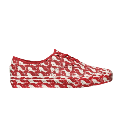 Pre-owned Vans Opening Ceremony X Authentic 'snake Checker' In Red