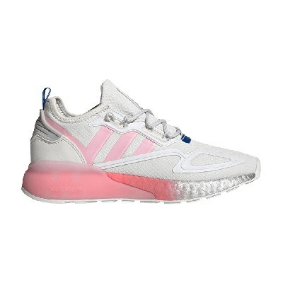 Pre-owned Adidas Originals Wmns Zx 2k Boost 'white True Pink'