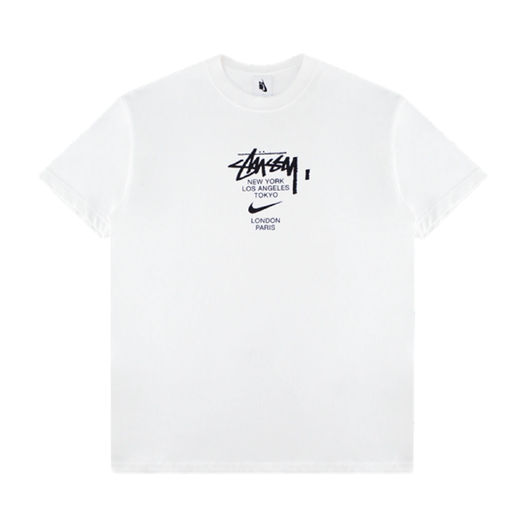 Pre-owned Nike X Stussy International Tee 'summit White