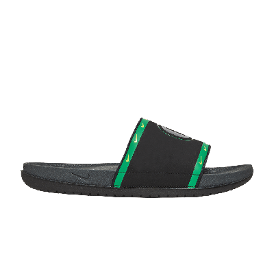 Pre-owned Nike Offcourt Slide 'oregon' In Black