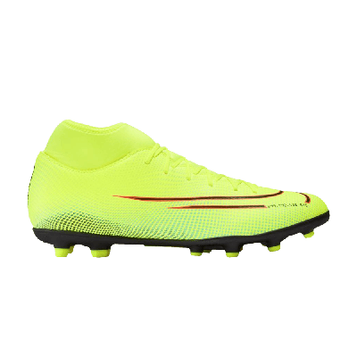 Pre-owned Nike Mercurial Superfly 7 Club Mds Mg 'lemon Venom Aurora' In Yellow