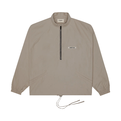 Pre-owned Essentials Fear Of God  Track Jacket 'taupe' In Brown