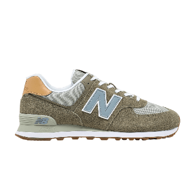 Pre-owned New Balance 574 'mushroom Cyclone' In Brown
