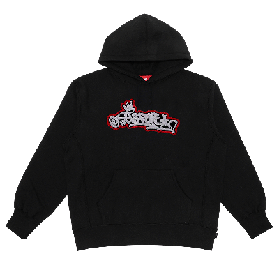 Pre-owned Supreme Handstyle Hooded Sweatshirt 'black'