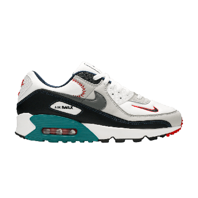 Pre-owned Nike Ken Griffey Jr. X Air Max 90 'backwards Cap' In White