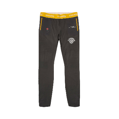 Pre-owned Nike Kids' X Undercover Gyakusou Helix Tights 'deep Pewter/mineral Yellow' In Grey