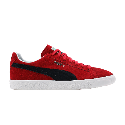Pre-owned Puma Suede Vintage Retro Made In Japan 'high Risk Red Navy'