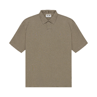 Pre-owned Essentials Fear Of God  Short-sleeve Polo 'taupe' In Tan